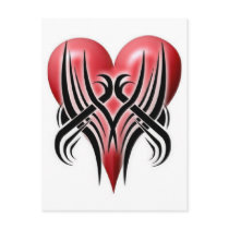 Valentine's Day Tribal Art The Uncivilized World postcards