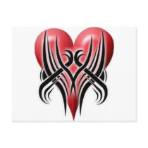 Valentine's Day Tribal Art The Uncivilized World postcards