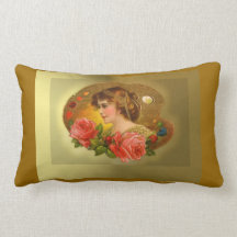 Valentine's Day Vintage Mother's Day Pillows