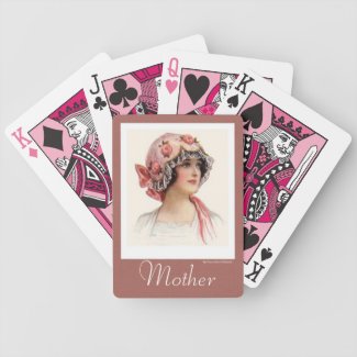 Valentine's Day Vintage Mother's Day Poker Deck