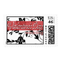 Valentine's Day Wedding Invitation Postage Stamp