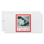 Valentine's Day Wedding Photo Greeting Card