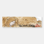 Valentine's Dei bumper sticker #1