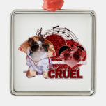 Valentines - Dont Be Cruel - Chihuahua - Gizmo Ornament