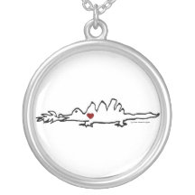 Valentine's Dragon Necklace