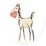 Valentines Foal stickers