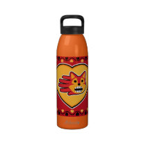 Valentine's Fox bottle Drinking Bottle