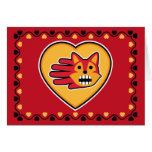 Valentine's Fox card