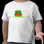 Valentines Frog Toddler T-Shirt t-shirts