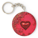 Valentines Heart and Wreath Key Chains