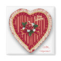 Valentine's Heart Magnet