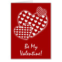 Valentines Hearts Greeting Card
