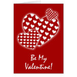 Valentines Hearts Greeting Card