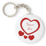 Valentines Hearts Keychain