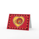 Valentine's Hedgehog card
