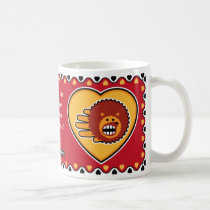 Valentine's Hedgehog mug