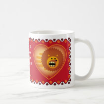 Valentine's Hedgehog mug