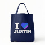 Valentine's "I Heart (name)" Cute Love Mousepad Bags
