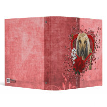 Valentines - Key to My Heart - Afghan 3 Ring Binders