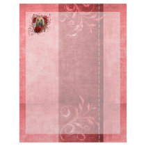 Valentines - Key to My Heart - Afghan Custom Letterhead