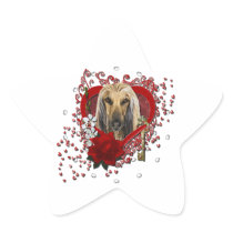 Valentines - Key to My Heart - Afghan Star Stickers
