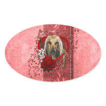 Valentines - Key to My Heart - Afghan Stickers