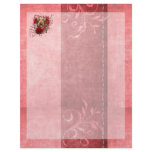 Valentines - Key to My Heart - Airedale Letterhead Template