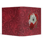 Valentines - Key to My Heart - American Eskimo binders