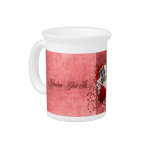 Valentines - Key to My Heart - Australian Shepherd Pitcher