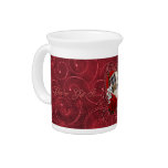 Valentines - Key to My Heart - Australian Shepherd Drink Pitchers