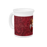Valentines - Key to My Heart - Basenji Beverage Pitchers