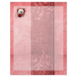 Valentines - Key to My Heart - Bichon Frise Custom Letterhead