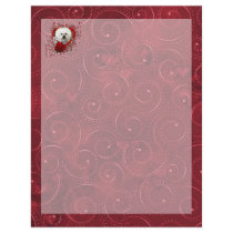 Valentines - Key to My Heart - Bichon Frise Custom Letterhead