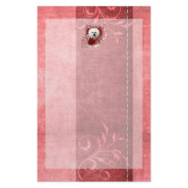 Valentines - Key to My Heart - Bichon Frise Custom Stationery