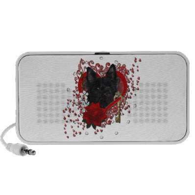 Valentines - Key to My Heart - Cairn Terrier Speakers