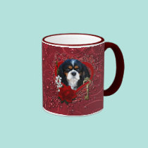 Valentines - Key to My Heart - Cavalier - Dark mugs