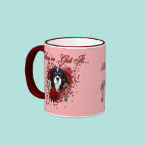 Valentines - Key to My Heart - Cavalier - Dark mugs