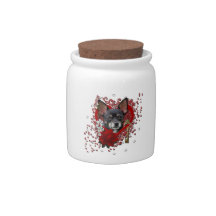 Valentines - Key to My Heart - Chihuahua -Isabella Candy Dish