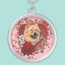Valentines - Key to My Heart - Chow Chow - Cinny necklaces