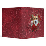 Valentines - Key to My Heart - Corgi - Owen binders