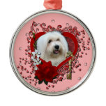 Valentines - Key to My Heart - Coton de Tulear Ornament