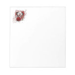 Valentines - Key to My Heart - Dalmatian Notepad