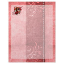 Valentines - Key to My Heart - Irish Setter Personalized Letterhead