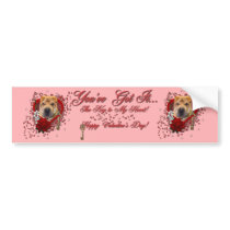Valentines - Key to My Heart - Shar Pei Bumper Sticker