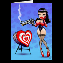 Valentine's Killer Cupid cards