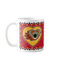 Valentine's Koala mug