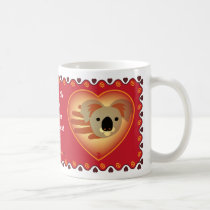 Valentine's Koala mug