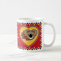 Valentine's Koala mug