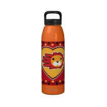 Valentine's Lion bottle Reusable Water Bottle