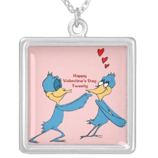 Valentine's Love Birds Necklace necklace